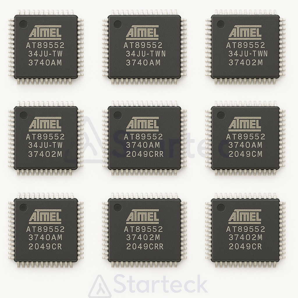 StarTeck | CIRCUITO INTEGRADO MCU 8BIT 8KB FLASH TQFP44 AT89S52-24AU